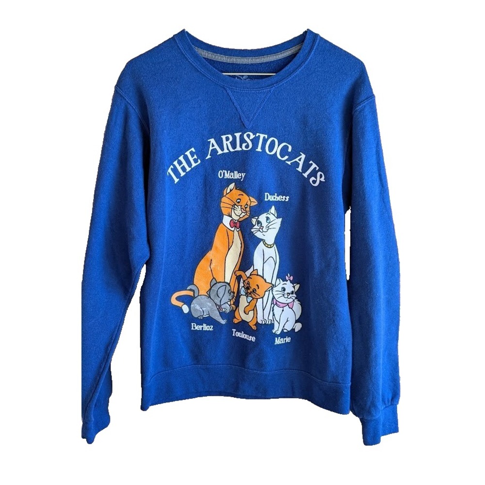 Disney The Aristocats Family Portrait Women S Sweatshirt Cat Lover Cartoon Cute